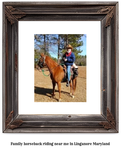 family horseback riding near me in Linganore, Maryland